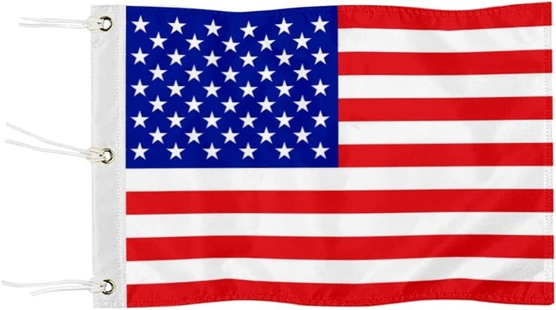 2BUT Standard Golf Flag Double Side American Golf Pin Flag Practic Putting Green Golf Flag For Backyard Garden Double-Sewn 600D Nylon Miniature Pin Flag (20"x13" Grommet) - Image 1
